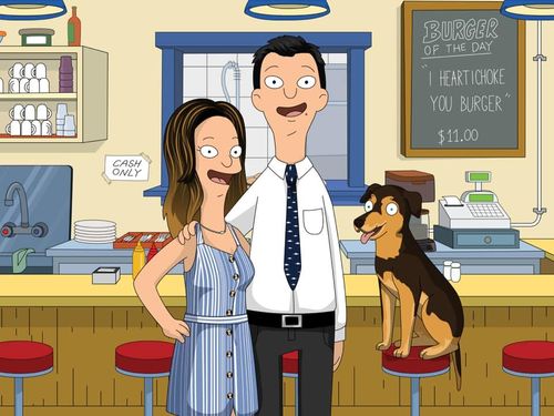 Customer photo review of Personalized Bob’s 🍔  Custom Portrait