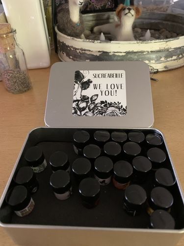 Customer photo review of Set of 5 1ml sample vials