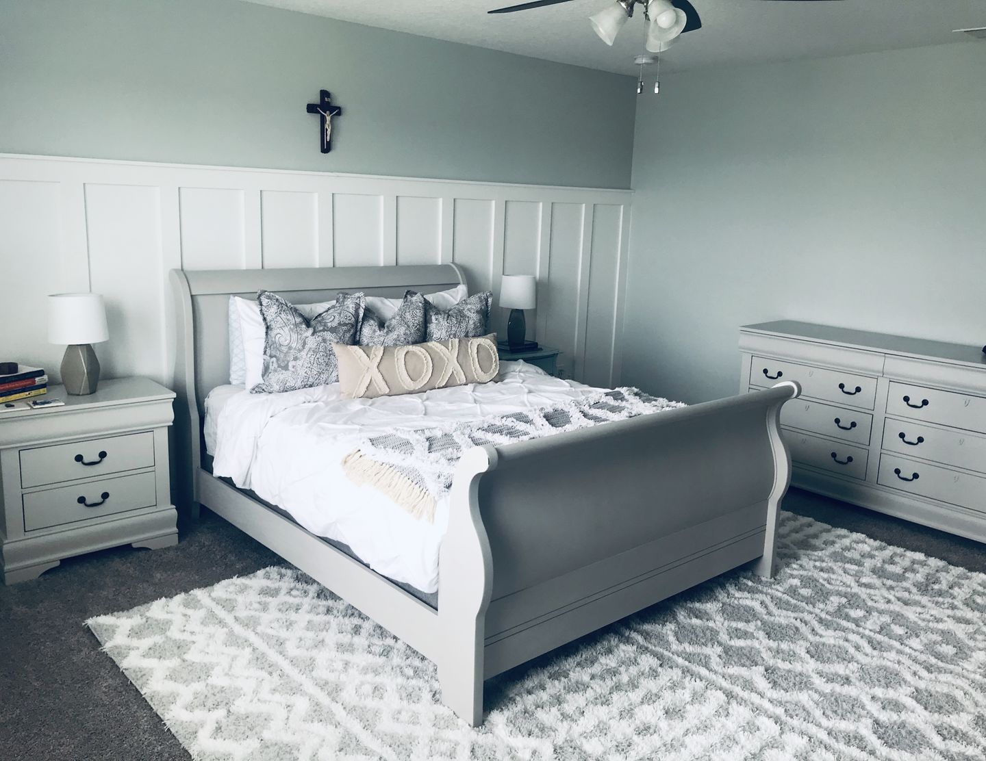 Customer photo review of Luxe Grey - One Step Paint