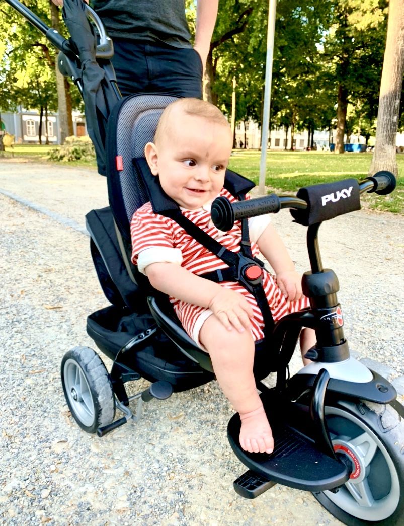 Customer photo review of Red Stripe Summer Shortie