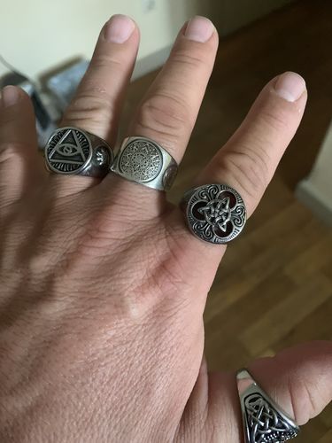 Customer photo review of TRIQUETRA RING