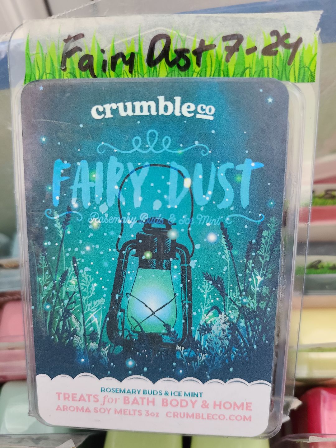 Customer photo review of Fairy Dust Wax Melts