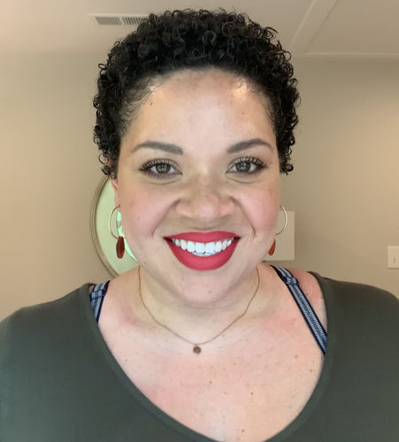 Customer photo review of Curly Hair Wash and Go System with Organic Hemp Seed Oil for Hair Growth with Watermelon Fragrance (Step 1 - 4)