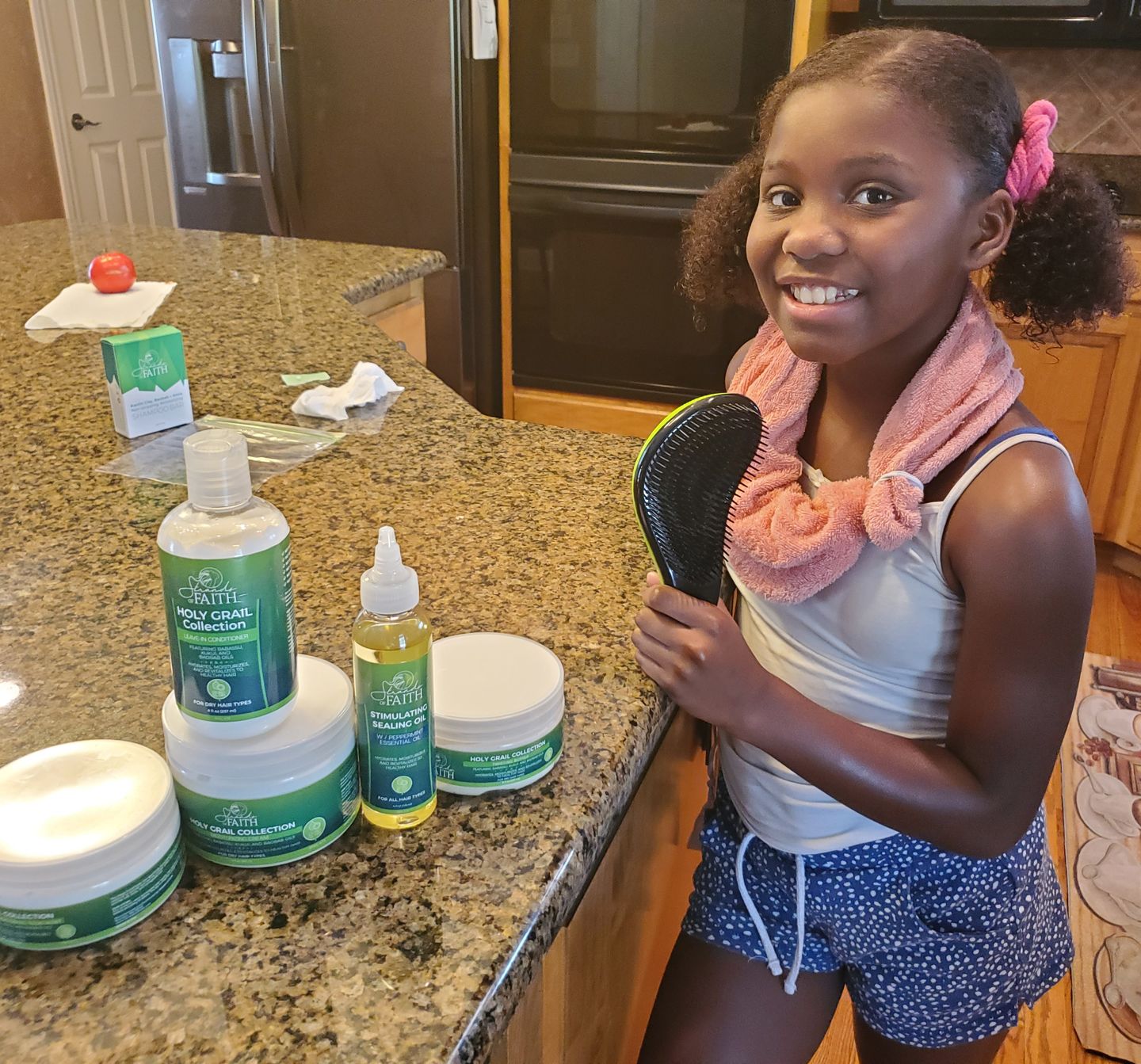 Customer photo review of Intense Deep Conditioning Treatment