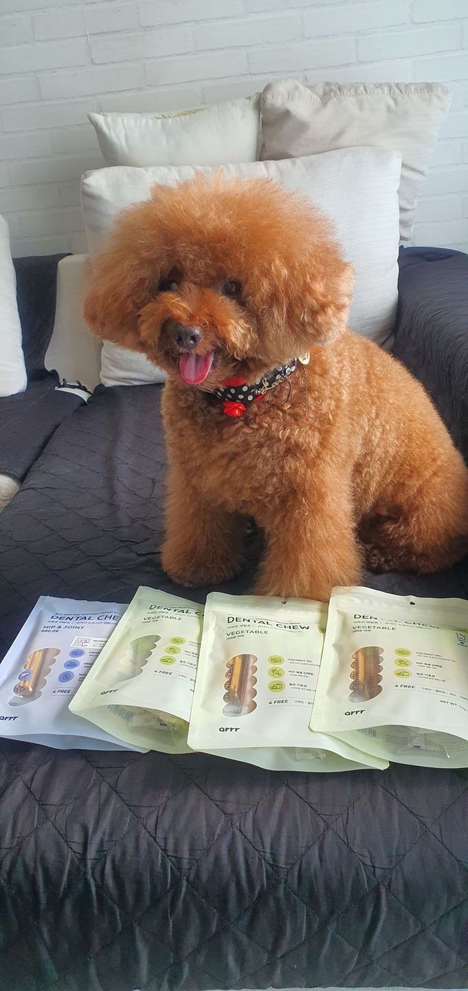 Customer photo review of arrr Dental Chew