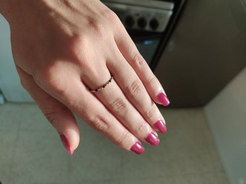 Customer photo review of Bague Justin