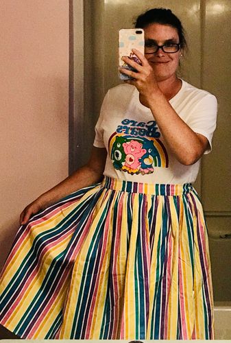 Customer photo review of Care Bears x Unique Vintage Crew Neck Tee