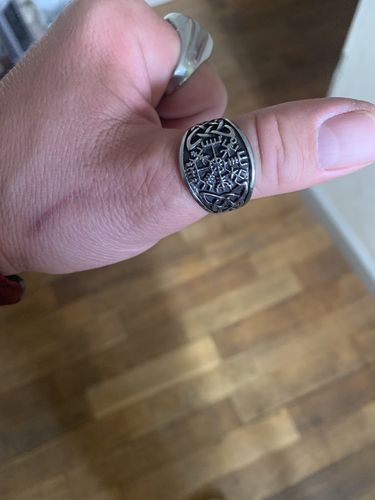 Customer photo review of VEGVISIR RING