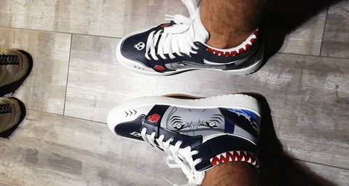 Customer photo review of Sneaker Naruto - Kisame Oshigaki Montantes