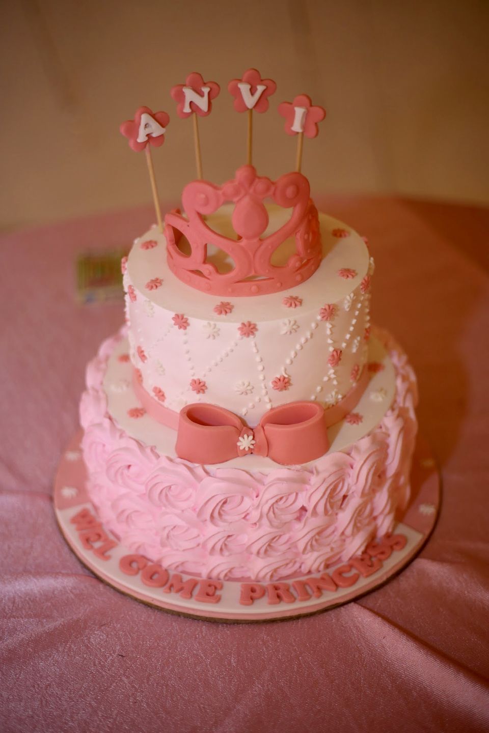 Customer photo review of Floral theme with baby elephant