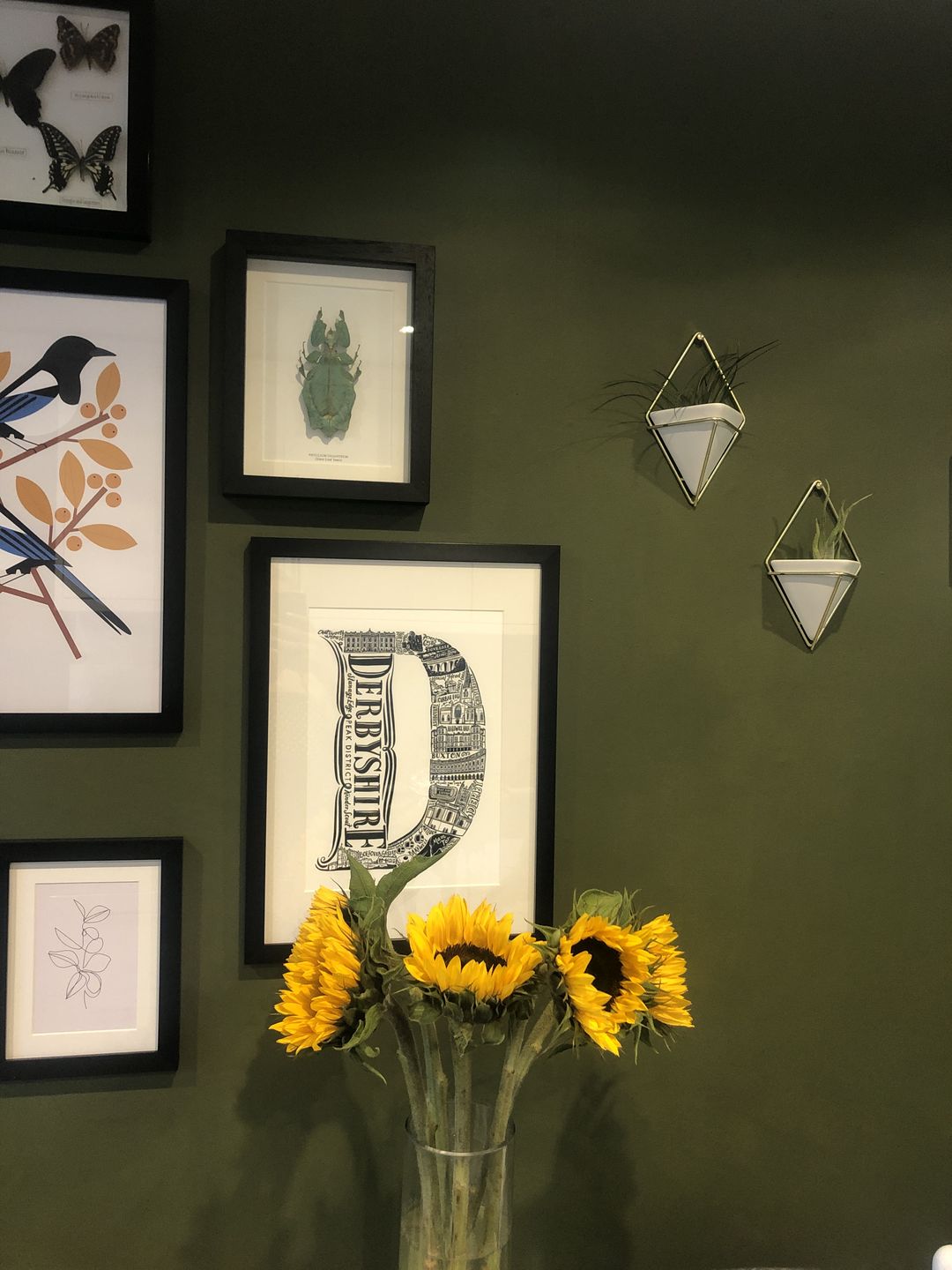 Customer photo review of Derbyshire Print