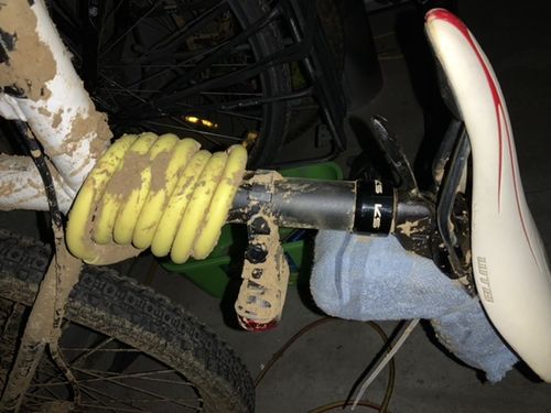 Customer photo review of KS eTen Lever Dropper Post