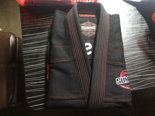 Customer photo review of Custom Name / Logo Brazilian Jiu Jitsu Gi ( BJJ GI )
