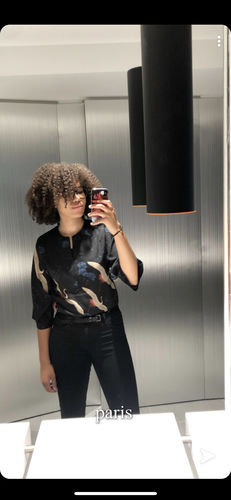 Customer photo review of Blouse Imprimé Japonais