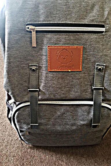 Customer photo review of Explorer Diaper Backpack (40% Off NOW!)