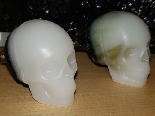 Customer photo review of Epic 3D Skull Silicone Mold