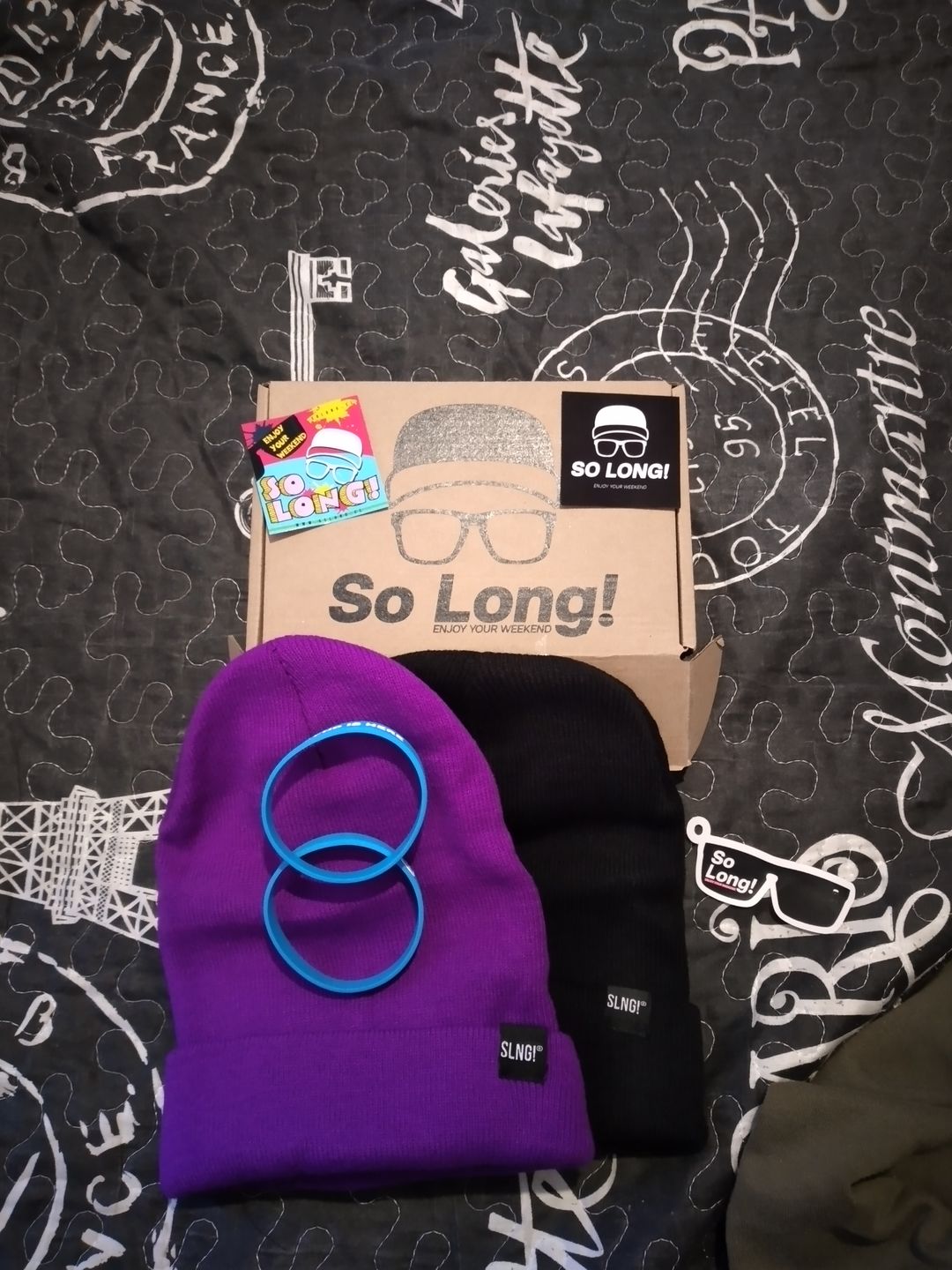 Customer photo review of SIMPLE STAR BEANIE POLICE