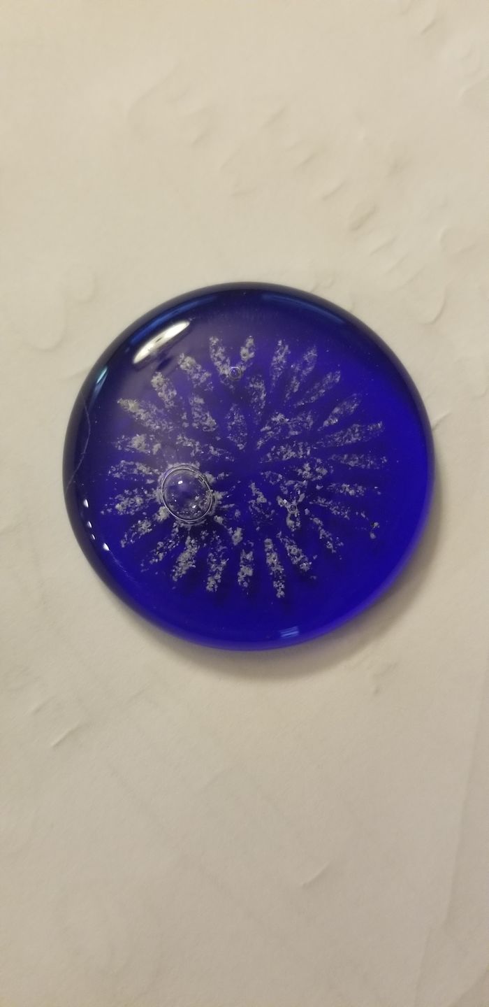 Customer photo review of Crystal Butterfly Tree of Life with Purple Sparkle Orb