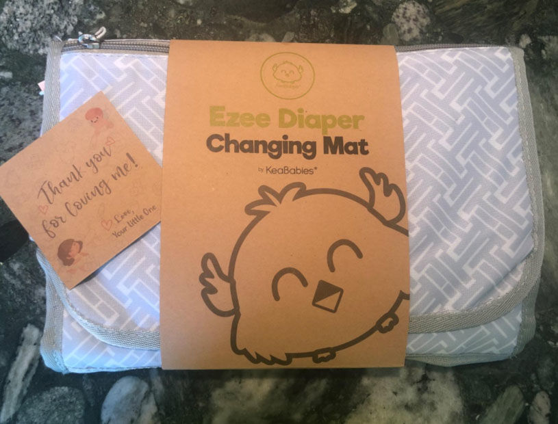 Customer photo review of EZEE Diaper Mat