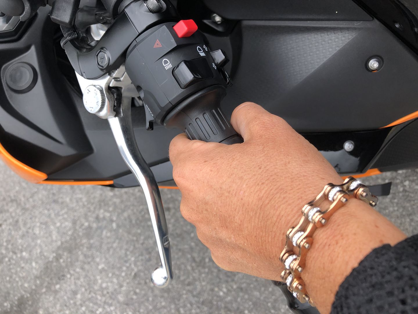 Customer photo review of Cycolinks Rose Gold Crystal Bracelet