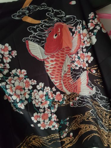 Customer photo review of Veste Kimono Symboles du Japon Femme