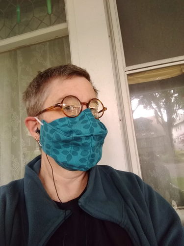 Customer photo review of Mask Insert - Contoured - 10 Count