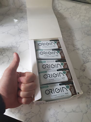 Customer photo review of Choc Mint Protein Bar 60g