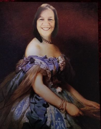 Customer photo review of Custom Portrait of Alexandra Grand Duchess of Russia, circa 1850