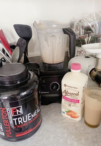 Customer photo review of True Meal Keto low carb meal replacement