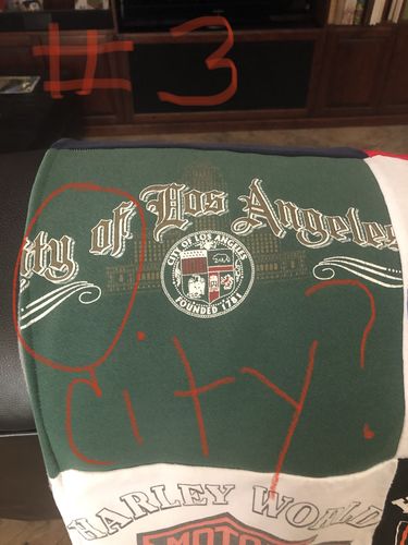 T-shirt quilt by Janet from CA