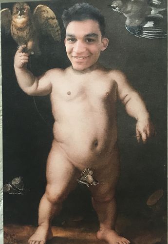 Customer photo review of Custom Portrait of Nano Morgante, 1552