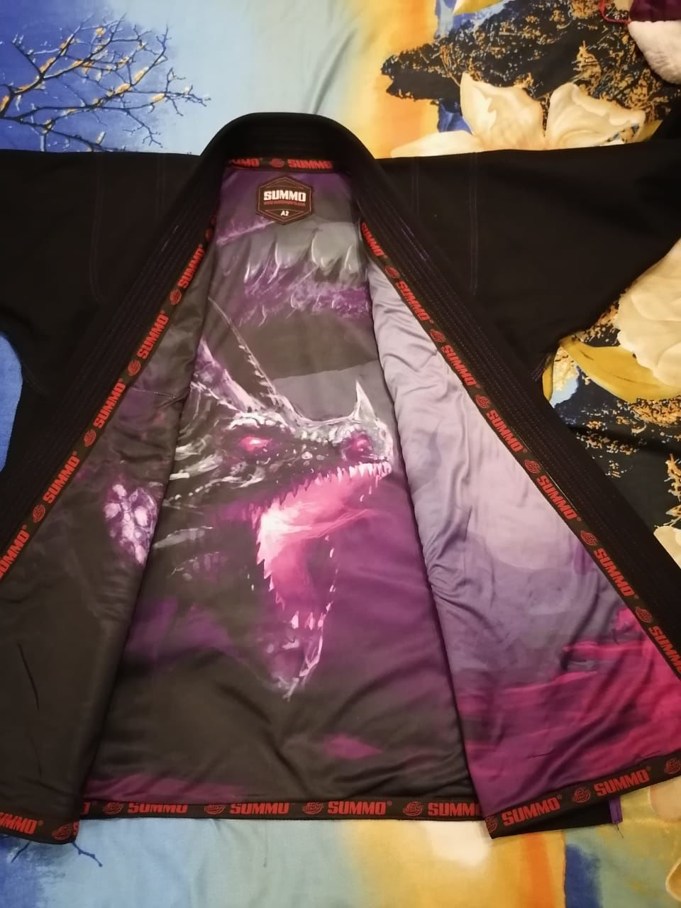 Customer photo review of Dragon Warrior Sublimation Brazilian Jiu Jitsu Gi ( BJJ GI )