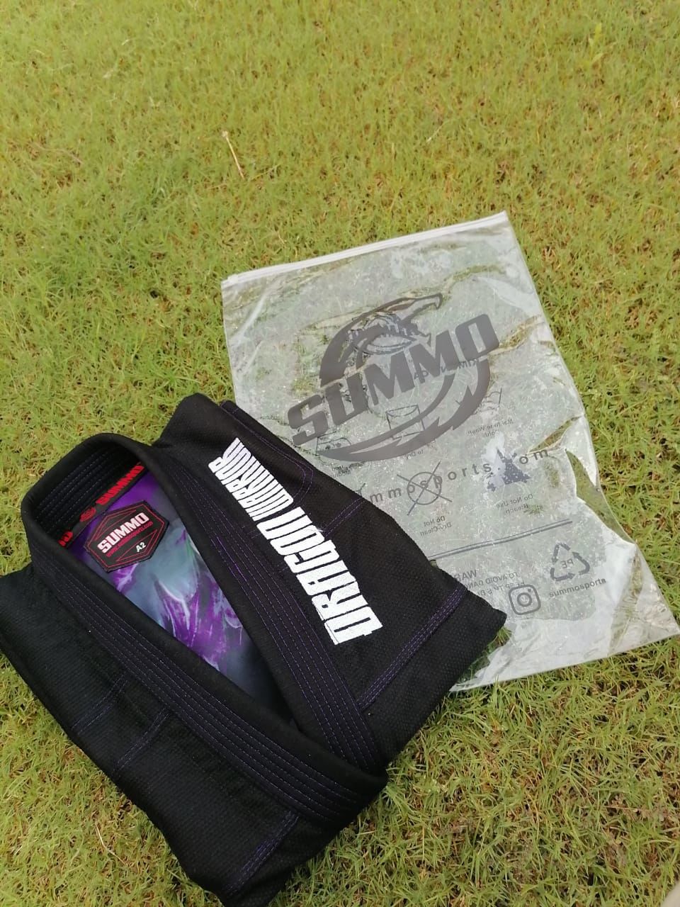 Customer photo review of Dragon Warrior Sublimation Brazilian Jiu Jitsu Gi ( BJJ GI )