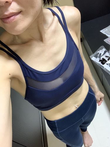 Customer photo review of LITTLE SPOTTY BRA