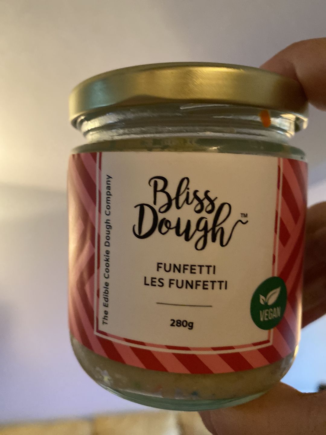 Customer photo review of Funfetti Cookie Dough