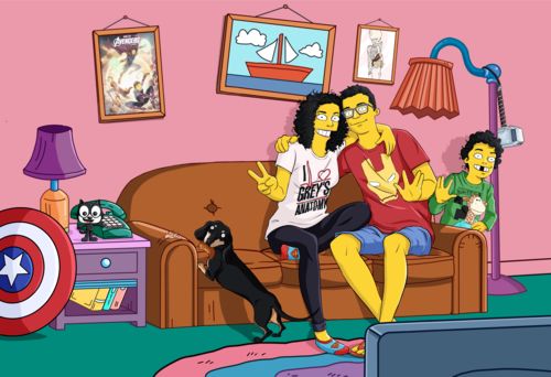 Customer photo review of RETRATO EM ARQUIVO DIGITAL FAMILIA AMARELA