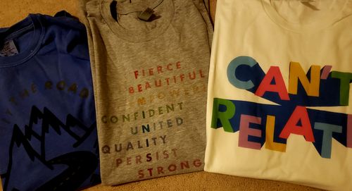 Customer photo review of Mystery Box of Tees