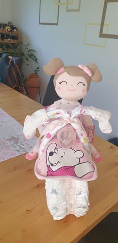 Customer photo review of Personalized Gloveleya Spring Girl Doll With Gift Bag - 5 Colors