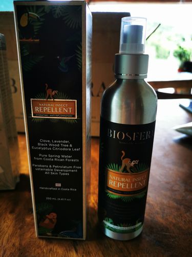 Customer photo review of Natural Insect Spray Repellent