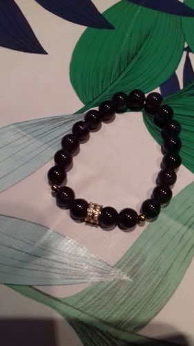 Customer photo review of BRACELET AMÉTHYSTE "No Stress"