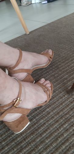 Customer photo review of Pia Tan Suede