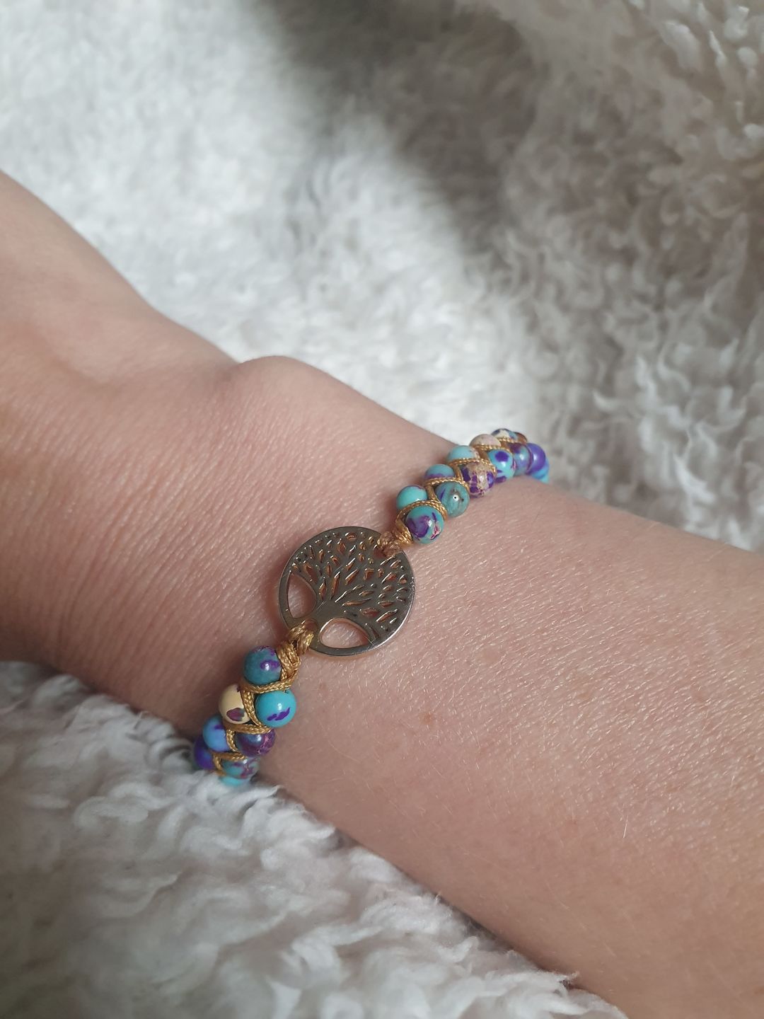 Customer photo review of Tree of Life Protection Bracelet