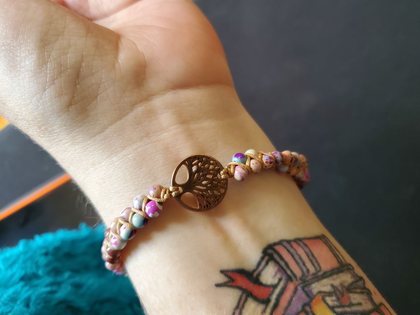 Customer photo review of Tree of Life Protection Bracelet