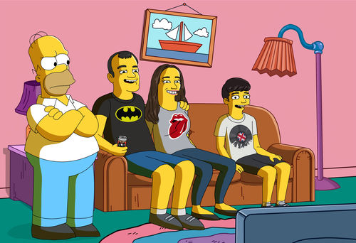 Customer photo review of RETRATO EM ARQUIVO DIGITAL FAMILIA AMARELA