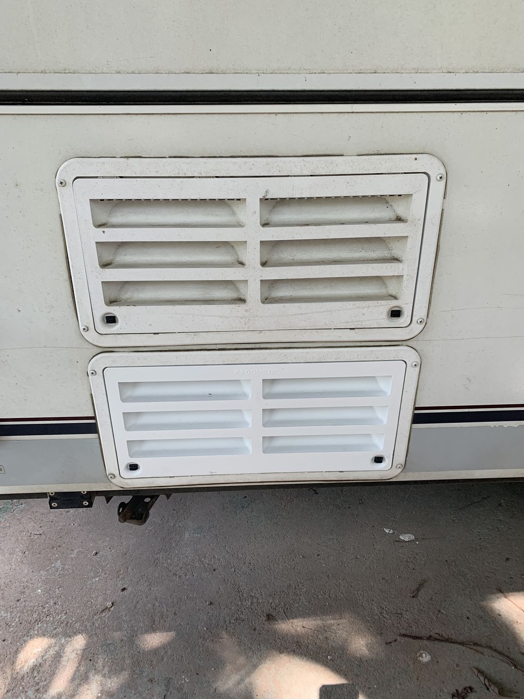 Customer photo review of Refrigerator Vent White