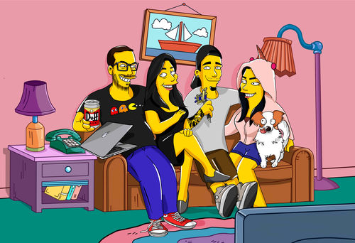 Customer photo review of RETRATO EM ARQUIVO DIGITAL FAMILIA AMARELA