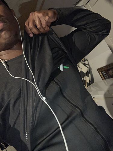 Customer photo review of Men's Zipper Neoprene Sauna Vest