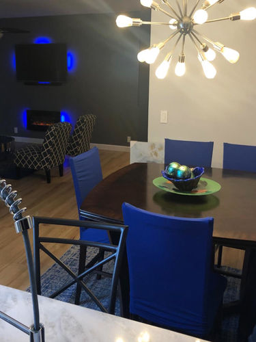 Customer photo review of Magic Universal Chair Cover