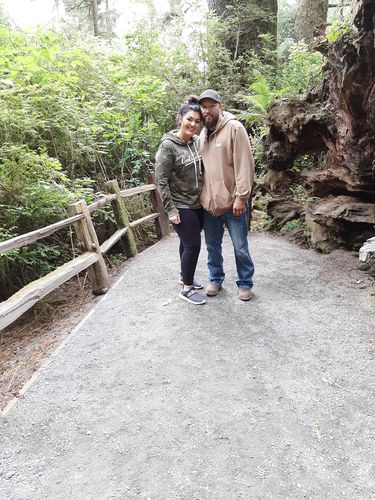 Customer photo review of California Swoosh Camo Burnout Hoodie