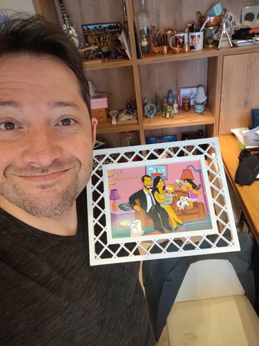 Customer photo review of RETRATO EM ARQUIVO DIGITAL FAMILIA AMARELA